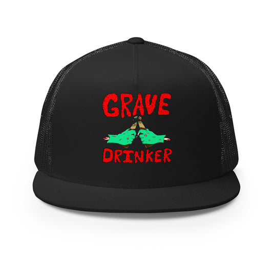 grave drinker trucker hat