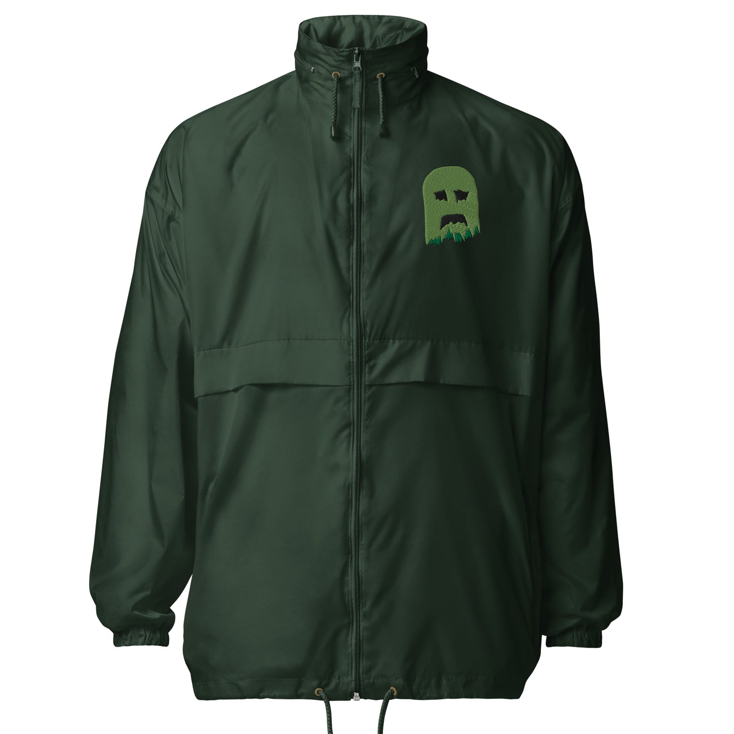 green ghost windbreaker