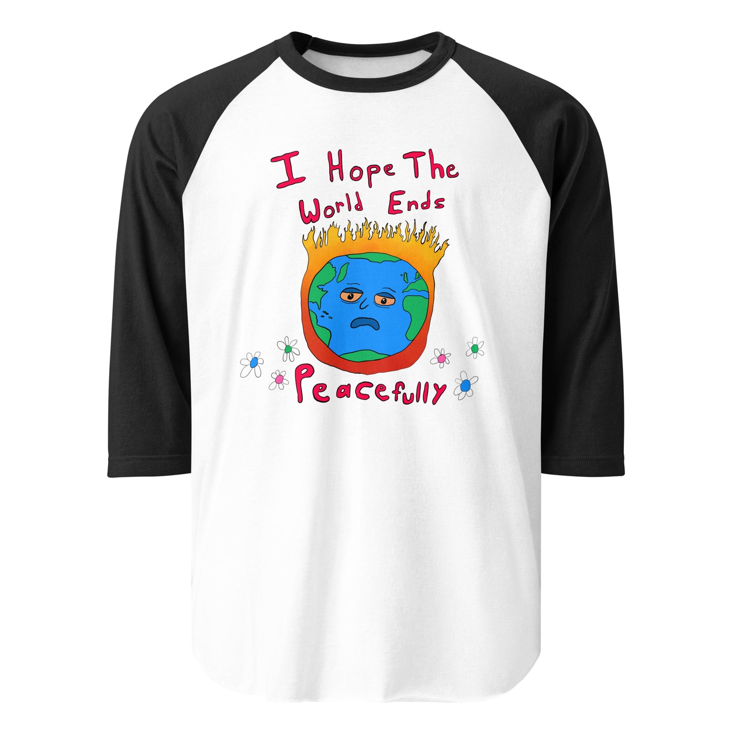 world peace baseball shirt