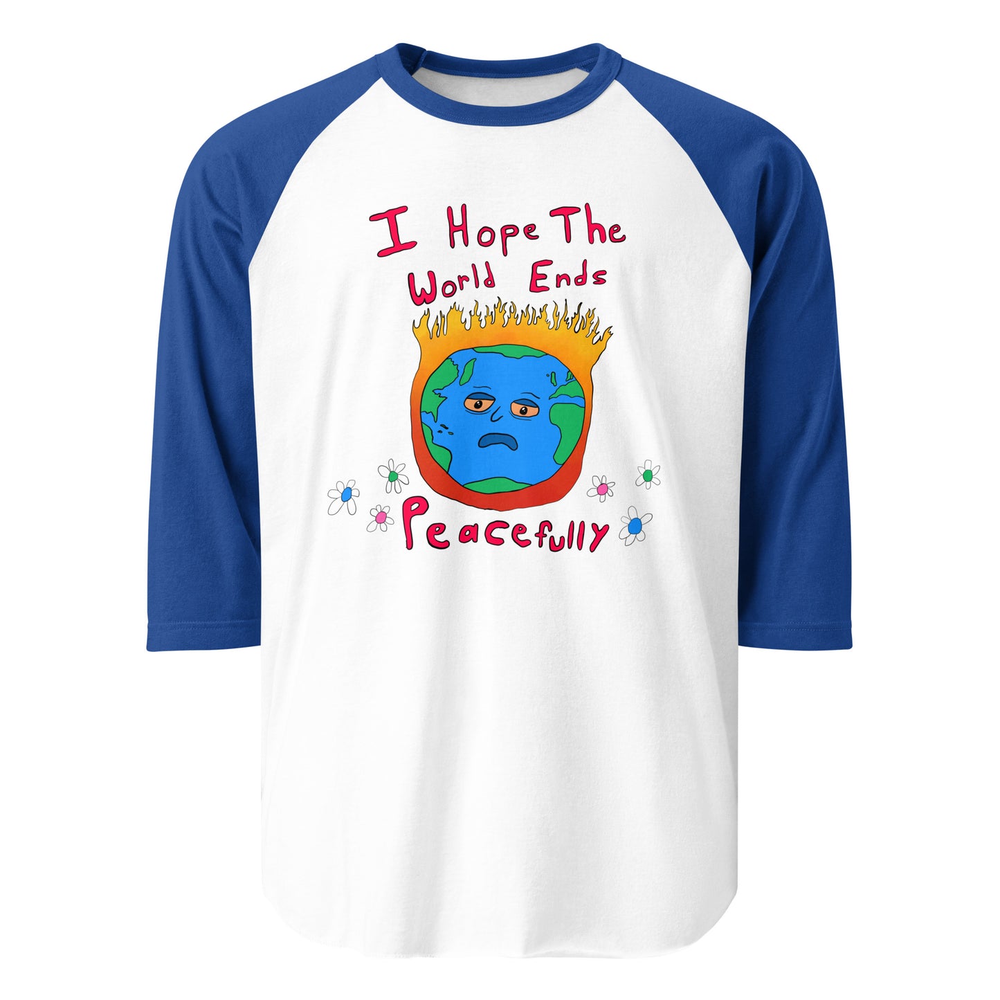 world peace baseball shirt