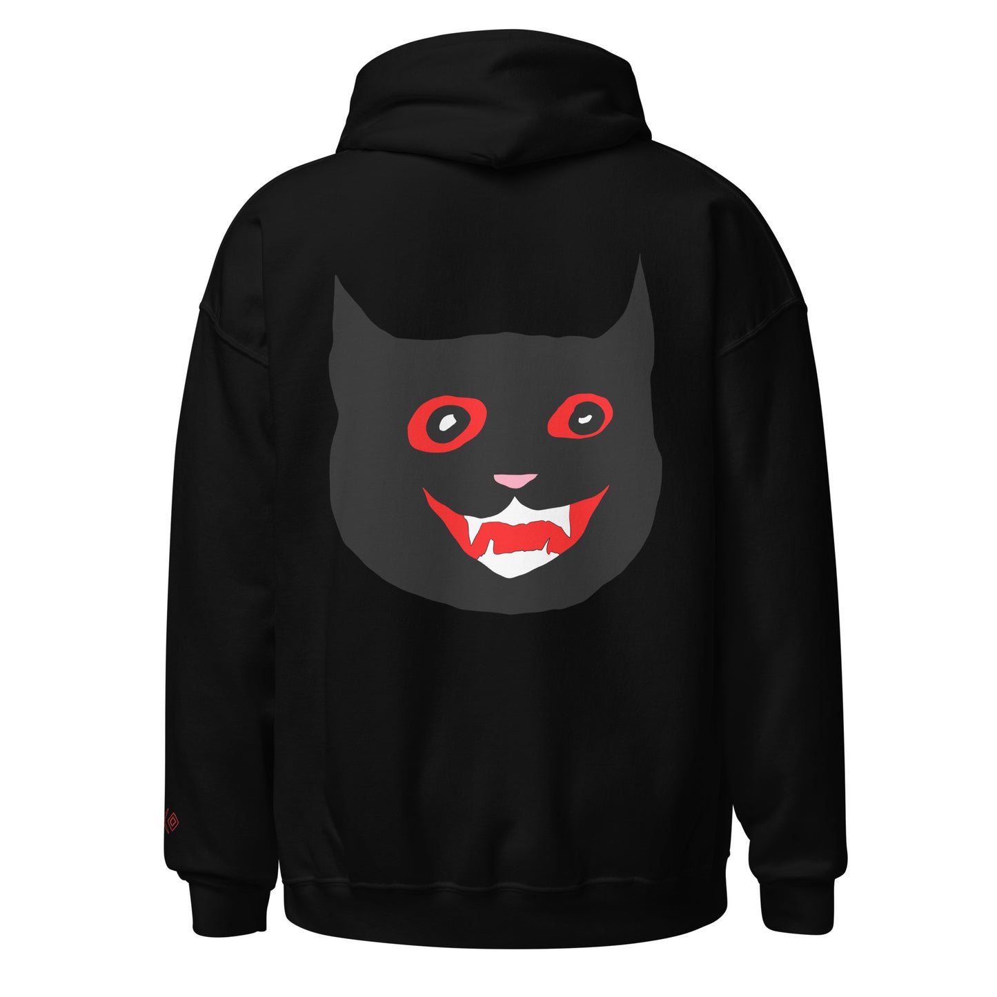 black cat hoodie