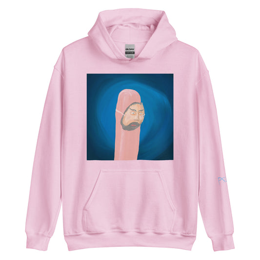 hot disguise hoodie (pink)