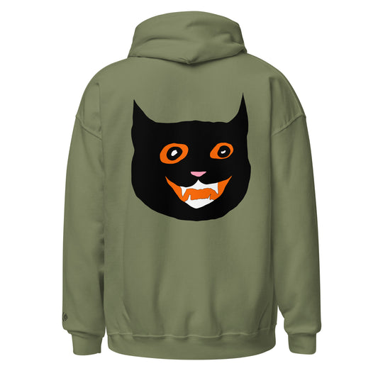 black cat classic hoodie